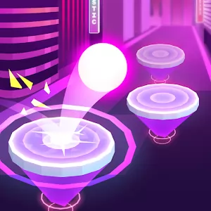 Hop Ball 3D [Unlocked/бесплатные покупки/без рекламы] - Еще одна часть яркой музыкальной аркады