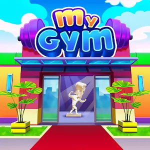 My Gym Fitness Studio Manager [Adfree] - Development of a fitness studio in a bright Idle simulator