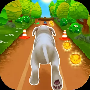 Pet Run - Puppy Dog Game [Unlocked/много денег] - Яркий аркадный раннер с очаровательными зверятами