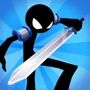 Idle Stickman Heroes Monster Age [Mod Money] - Exciting arcade action with Stickmans