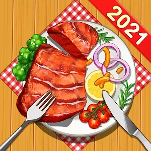Cooking Hot Craze Restaurant Chef Cooking Games [Mod Money] - Cooking the most exquisite dishes from different cuisines of the world