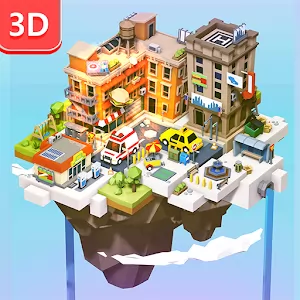Hidden Objects 3D Diorama Puzzle [Adfree] - Beautiful and addicting 3D puzzle