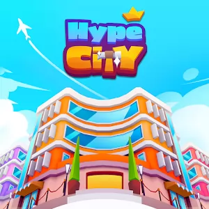 Hype City Idle Tycoon [Free Shopping] - City-building simulator with colorful design