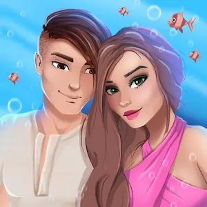 Mermaid Love Story Games [Adfree] - A romantic interactive story with an interesting plot