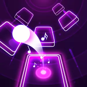 Magic Twist Twister Music Ball Game [unlocked/Mod Money] - Bright musical arcade game with endless challenges