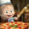 下载 Masha and the Bear Pizzeria Game Pizza Maker Game [unlocked/Adfree]