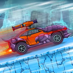 Max Fury - Road Warrior: Гонки и взрывы [Много денег/без рекламы/мод меню] - Безумная аркадная гонка с атмосферой постапокалипсиса