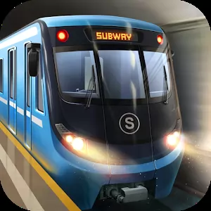 Subway Simulator 3D [unlocked/Mod Money] - Реалистичный симулятор машиниста метро в 3D