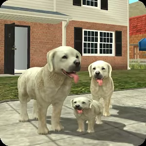 Симулятор Собаки Онлайн [Много денег/без рекламы] - Реалистичный симулятор с элементами ролевой игры и мультиплеером