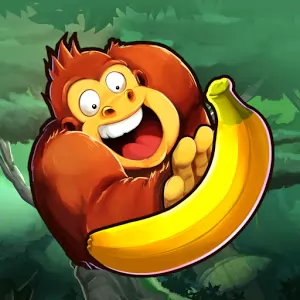 Banana Kong [Много бананов и жизней] - Платформер с участием голодной обезьяны
