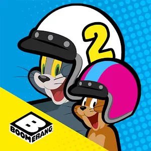 Boomerang Make and Race 2 Cartoon Racing Game [Mod Money] - An arcade race featuring iconic characters from legendary animated series