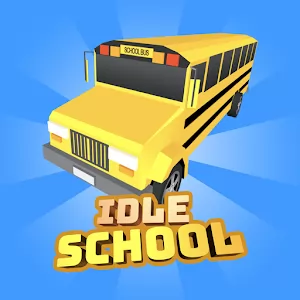 Idle School 3d - Tycoon Game [Много денег] - Обустройте школу мечты в затягивающем кликере