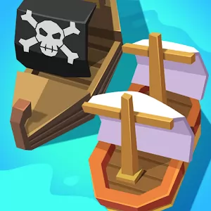 Pirate Sea - Интересная приключенческая логическая игра