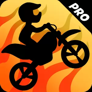 Bike Race - Полная версия. Мотогонки с физикой для Android