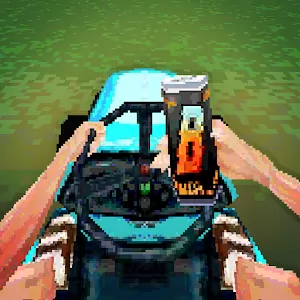 Boomer Simulator [Без рекламы] - Забавная аркадная гонка на газонокосилке