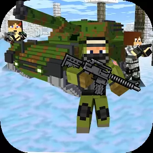 Cube Wars Battle Survival [Free Shopping] - Dynamic pixel shooter with a variety of game modes