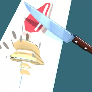 Food Cutter 3D - Cool Relaxing Cooking game [Unlocked/без рекламы] - Увлекательный таймкиллер с бесконечными испытаниями