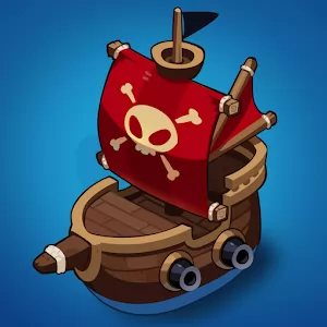 Pirate Evolution! [Много алмазов] - Стратегическая игра с пиратскими приключениями