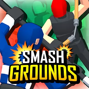 SmashGrounds.io - Epic Ragdoll Battlegrounds [Unlocked/много денег/без рекламы] - Аркадный файтинг с реалистичной физикой ragdoll
