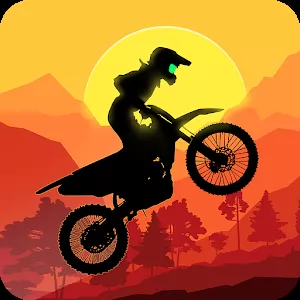 Sunset Bike Racer Motocross [unlocked/Mod Money/Adfree] - Crazy adventure for motocross lovers