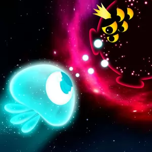 Super Cell Boy Cute idol arcade space shooter [Free Shopping] - Destroy bacteria in a colorful arcade shooter