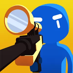 Super Sniper [Adfree] - Colorful and simple arcade shooter