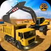 تحميل Heavy Excavator Crane City Construction Sim 2017 [Free Shopping]