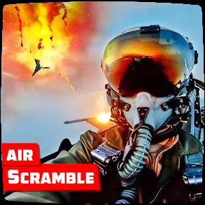 Air Scramble : Interceptor Fighter Jets [Unlocked/много денег] - Реалистичный авиасимулятор с воздушными экшен перестрелками
