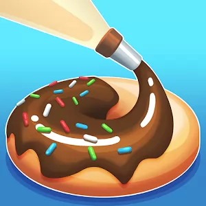 Bake it [Бесплатные покупки/без рекламы] - Готовьте лучшие десерты в ярком казуальном симуляторе