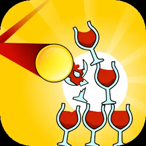 Break It Spill the Glass - Fun and relaxing arcade puzzle game