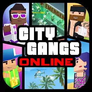 City Gangs: San Andreas [Бесплатные покупки] - Соберите самую огромную толпу в забавной аркаде