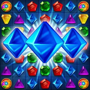 Jewels Fantasy Legend - Three in a row puzzle with an incredible number of levels