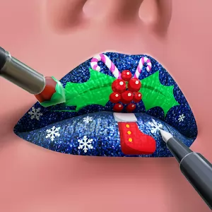 Lip Art 3D [Много денег/без рекламы] - Развивайте фантазию в ярком таймкиллере