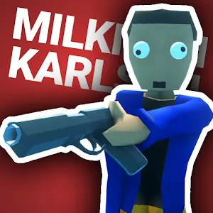 Milkman Karlson [Mod Money/Adfree/Mod Menu] - Fun arcade action game with realistic ragdoll physics