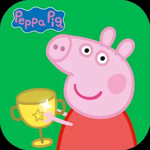 Peppa Pig (Свинка Пеппа): день спорта [Unlocked] - 5 веселых мини-игр в компании Свинки Пеппы и ее друзей