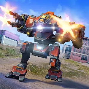 Robots Battle Arena: Mech Shooter & Steel Warfare [Мод меню] - Многопользовательский экшен с механизированными роботами