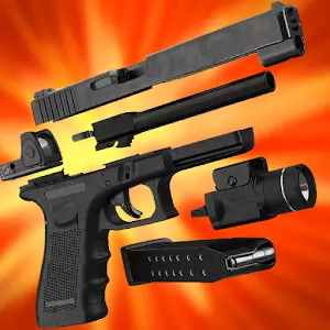 Собирать Оружие 3D Симулятор [Unlocked/много денег/без рекламы] - Реалистичный симулятор сборки оружия с тиром