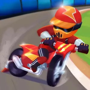 Speedway Heroes [Много денег] - Заезды скоростных байков на кольцевых треках