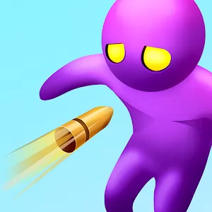 Bullet Man 3D - Забавная 3D головоломка на меткость