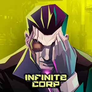 InfiniteCorp Cyberpunk DecisionBased Card Game - Lead the corporation in a strategic card game