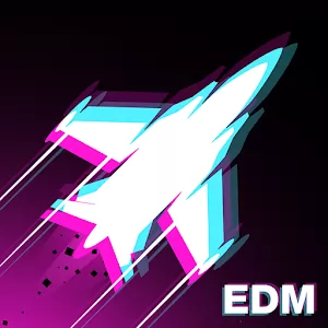 Rhythm Flight: EDM Music Game - Музыкальная аркада с динамичными треками