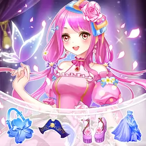 ррGarden & Dressup Flower Princess Fairytale [Mod Money] - Charming arcade simulator with dress up game elements