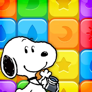 SNOOPY Puzzle Journey - Веселая казуальная аркада три в ряд со Snoopy