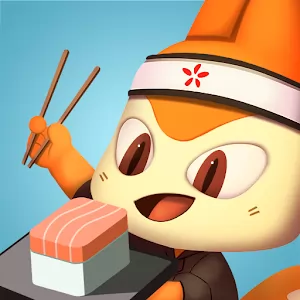 Sushi, Inc. [Много денег/без рекламы] - Развитие суши-ресторана в ярком аркадном симуляторе