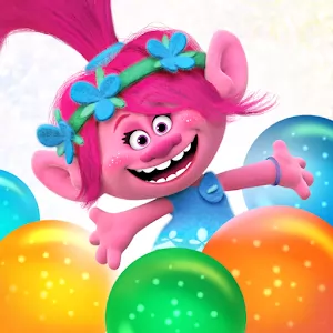 DreamWorks Trolls Pop Bubble Blast - Казуальная аркада три в ряд с забавными троллями