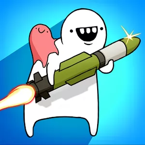 Missile Dude RPG - Кликер-РПГ. Защищайте свою позицию