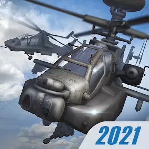 Modern War Choppers: ПвП шутер военных вертолетов - Многопользовательский экшен-шутер на военных вертолетах