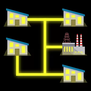 Powerline - logic puzzles - Logical arcade-style plumber