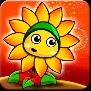 Flower Zombie War [Много денег] - Хорошая игра на подобии plants vs zombies