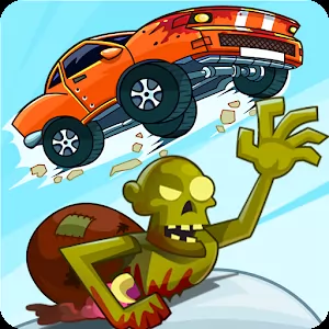 Zombie Road Trip [Много денег] - Давим зомби на автомобиле
